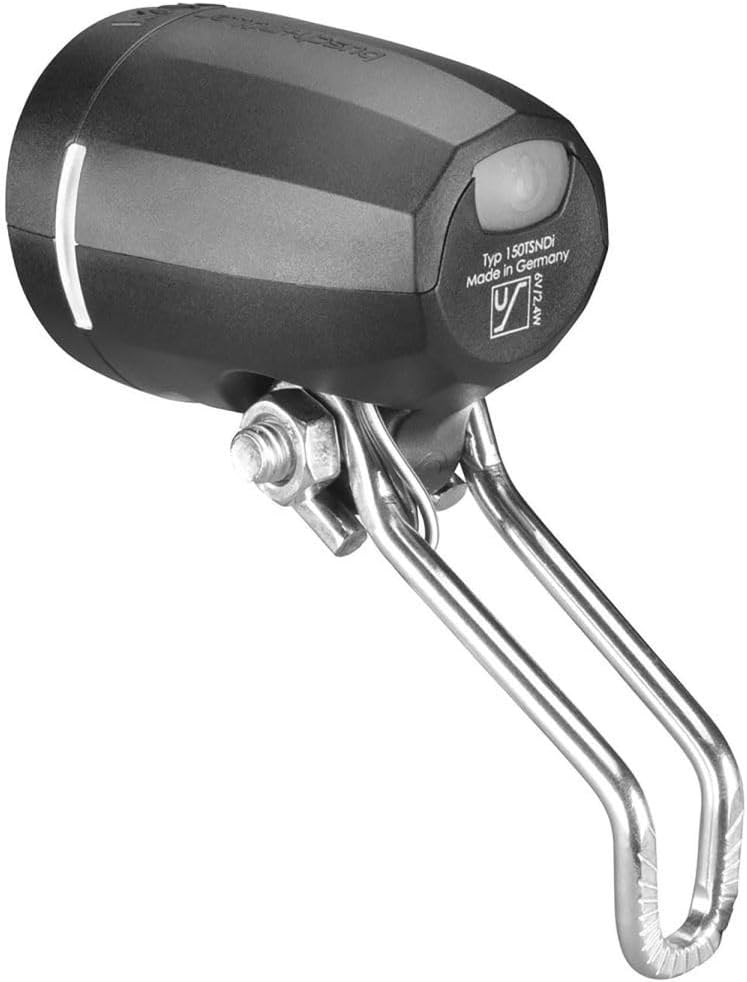 busch+müller Busch & Müller Unisex – Erwachsene Myc E Fahrrad Scheinwerfer, schwarz, one Size
