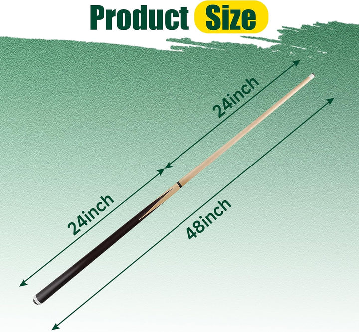 HMQQ Billardqueue-Stick/Billairds Queue-Stick (Pool Stick 58 Zoll 2er Set 4er Set/4er Set/4er Set 20