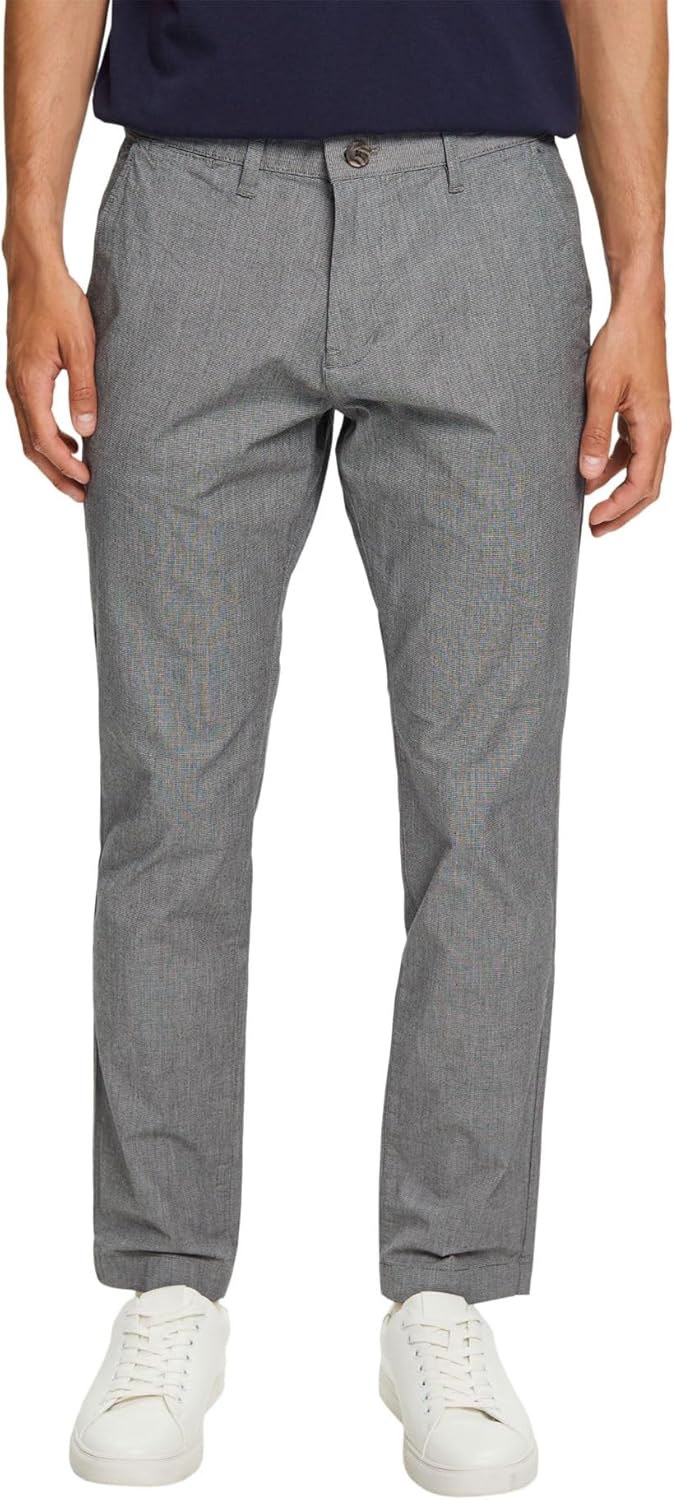 ESPRIT Herren Hose 29W / 34L 035/Medium Grey, 29W / 34L 035/Medium Grey