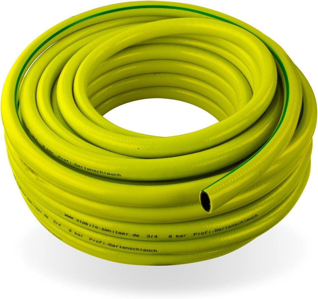 Stabilo-Sanitaer Profi Gartenschlauch 25mm 1 Zoll 25m 3-lagig Wasserschlauch Qualitätsschlauch Geweb