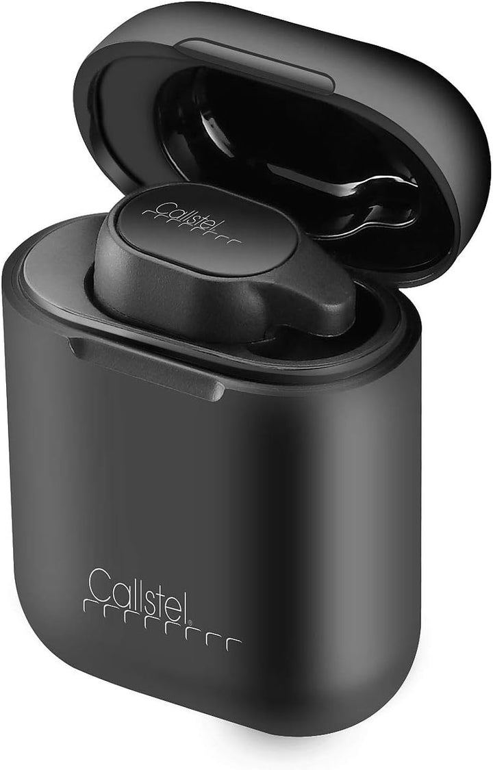 Callstel Translator: 2in1-Live-Übersetzer und In-Ear-Mono-Headset mit Powerbank-Box & App (Live Tran
