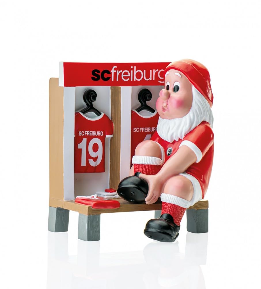 SC Freiburg Gartenzwerg Zwerg ** Kabine **