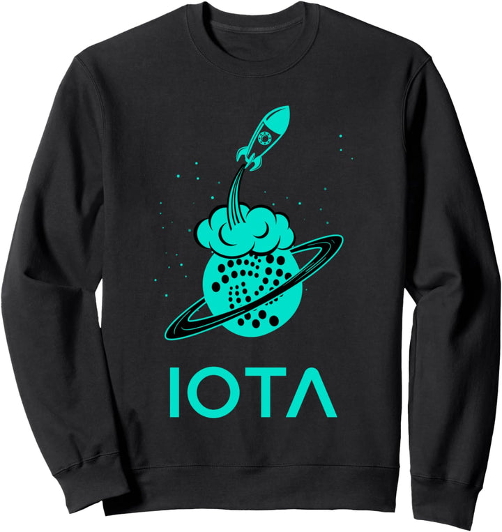 Iota Münze Kryptowährung Krypto Wallet Crypto Sweatshirt