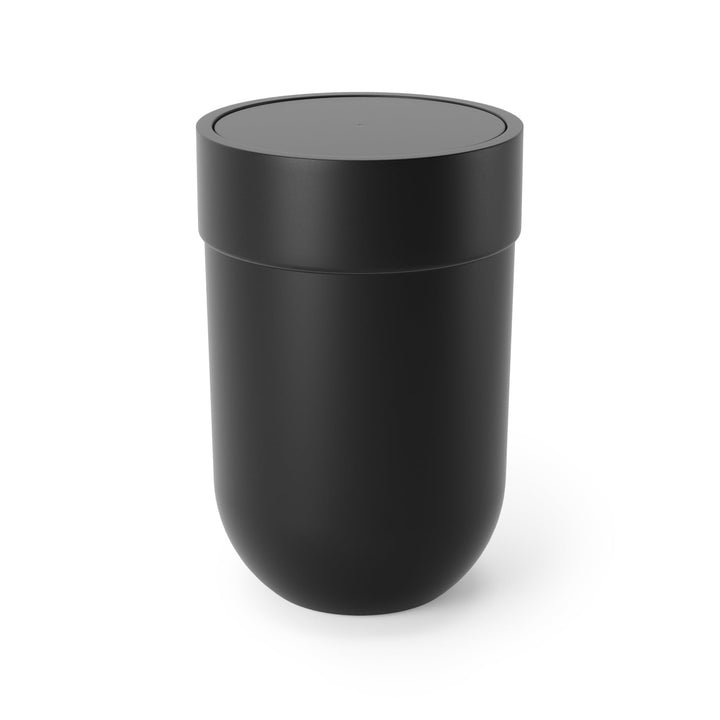 Umbra Touch Abfalleimer mit 6 L Fassungsvermögen und Schwingdeckel – Kosmetikeimer und Papierkorb fü