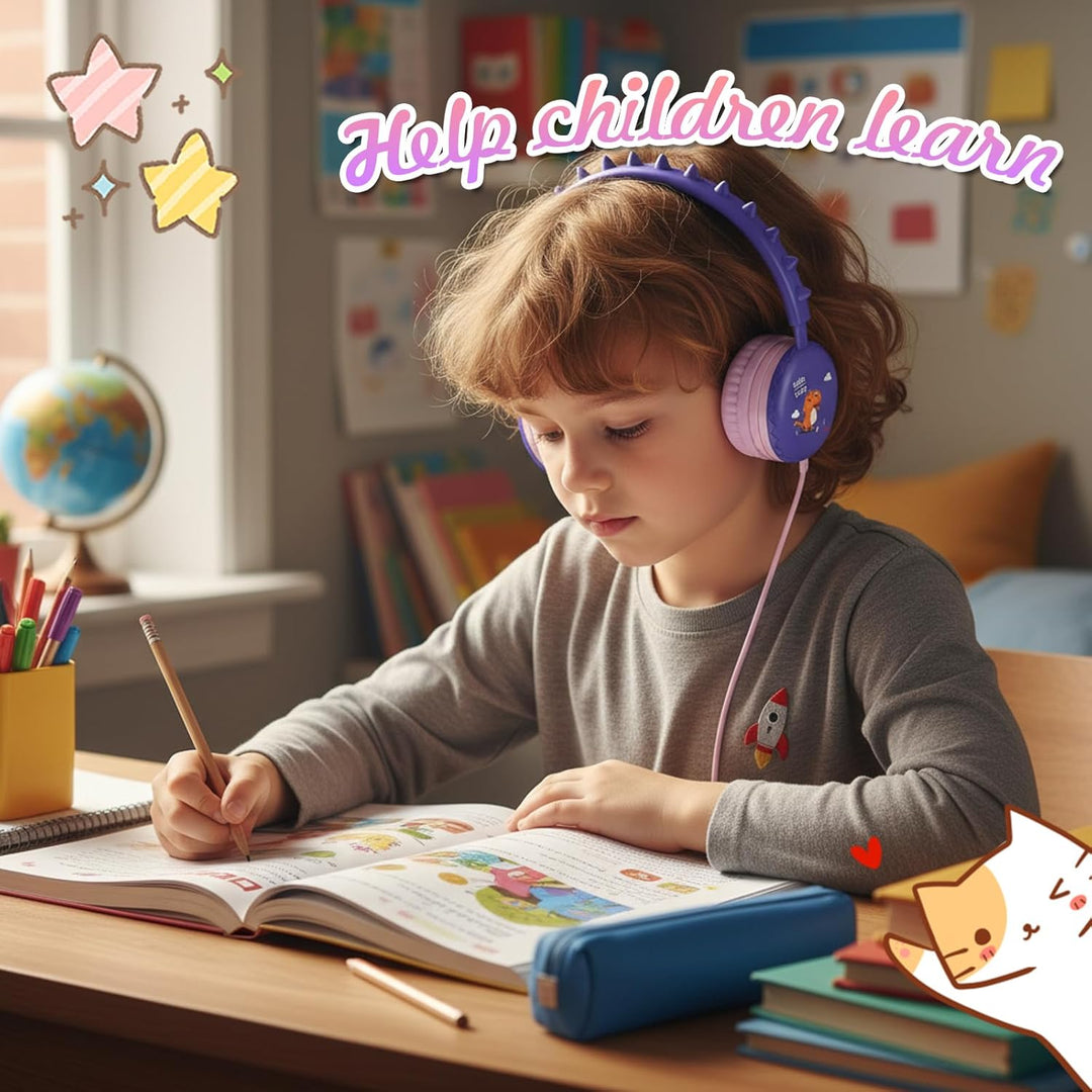 Katzenohr Kopfhörer Kindergeburtstag Geschenke Kind LED Katzenohren Einhorn Bluetooth Kabellose Over