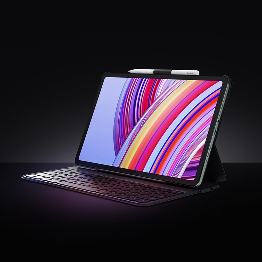 Xiaomi Redmi Pad Pro Keyboard - Bluetooth-Tastaturhülle (Schwarz)