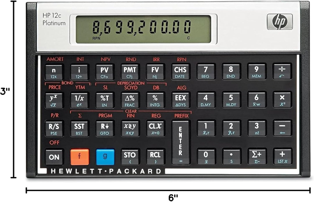 12C Financial Calculator (platinium version)