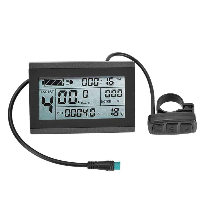 MAGT Fahrradcomputer, KT-LCD3 Fahrradtacho Fahrrad Kilometerzähler aus Kunststoff mit wasserdichtem