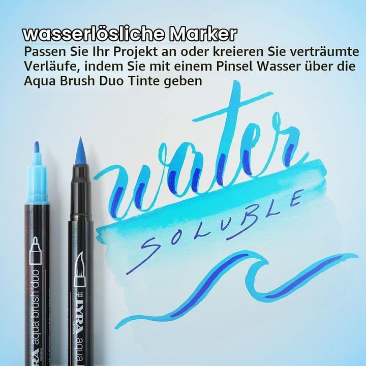 LYRA Aqua Brush Duo Set mit 24 Farben, 1 stück (24er Pack), 24 Farben