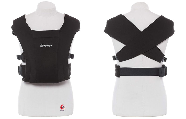 Ergobaby Babytrage für Neugeborene ab Geburt Extra Weich, Embrace Bauchtrage Baby-Tragetasche Ergono