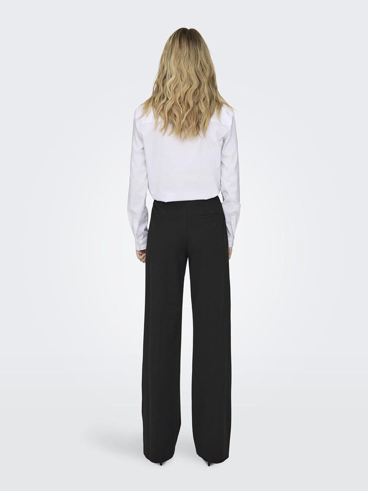 ONLY Damen Onlmia Hw Straight Pant Tlr Noos 34W / 32L Schwarz, 34W / 32L Schwarz