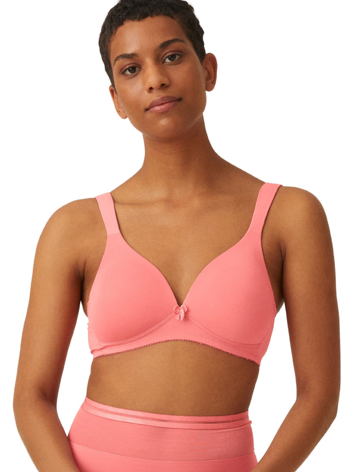 Naturana® BH Damen ohne Bügel [Cup A-D] I 100% Gepolsterte Träger I BH ohne Bügel mit nahtlosen Cups