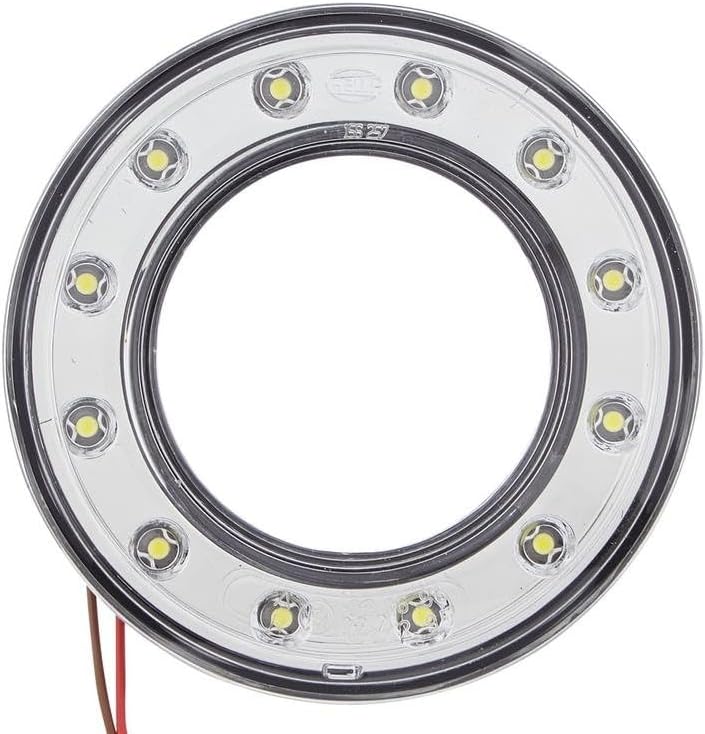 HELLA - Positionsleuchte - LED - 24V - Einbau/Schraubanschluss - Lichtscheibenfarbe: glasklar - Kabe