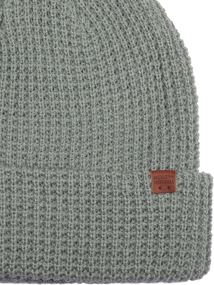 BICKLEY + MITCHELL Women's Waffle Structured Basic Womens 2015-01-11-55 Beanie Hat, Seagreen, One Si
