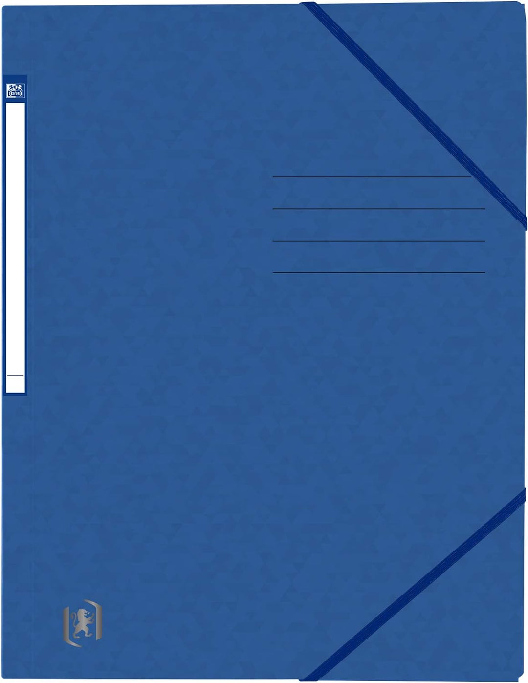 Oxford Top File + Eckspannermappe A4, extrastark aus Karton, sortiert 10 Farben, 25er Pack