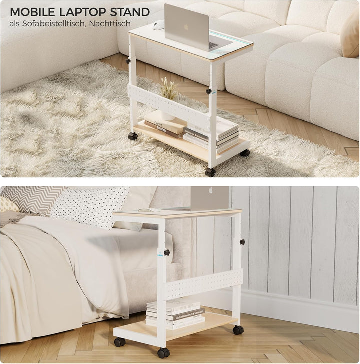 EUREKA ERGONOMIC Höhenverstellbarer Computer Tower Ständer, PC Ständer für PC-Tower, Mobiler PC-Gehä