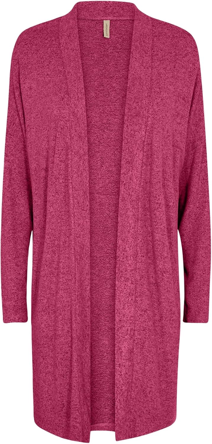 SOYACONCEPT Damen Cardigan Sweater XS Rosa, XS Rosa