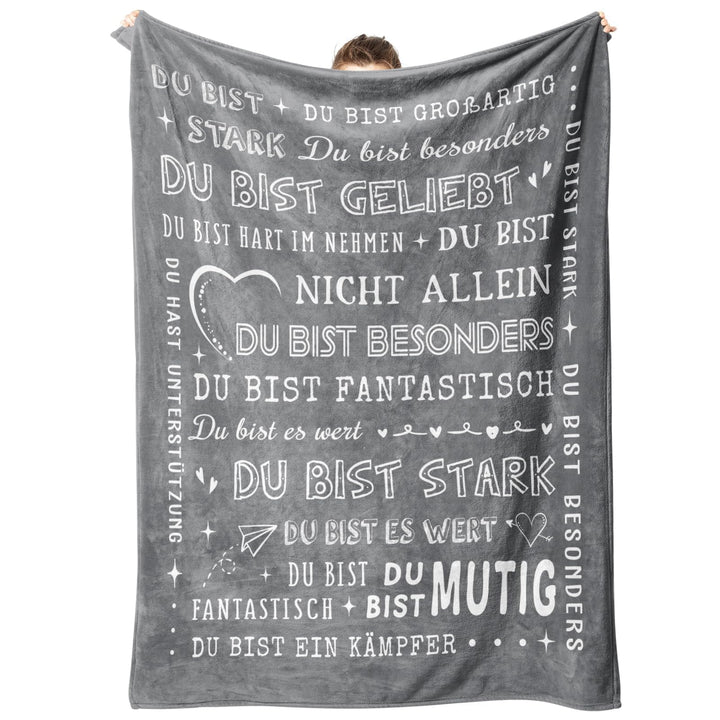Geschenke für Frauen Männer, Personalisierte Decke Geburtstagsgeschenk für Frauen, Dankeschön-Gesche