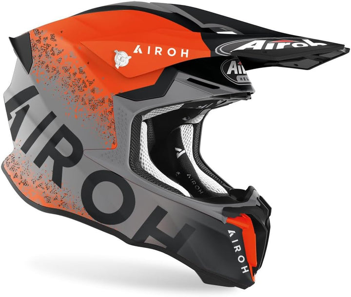 Airoh Helm Twist 2.0 Bit Orange matt XS