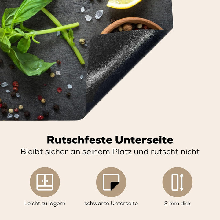 KitchenYeah© Herdabdeckplatte Einteilig Ceranfeld Abdeckplatte für Induktionsschutz Ceranfeldabdecku