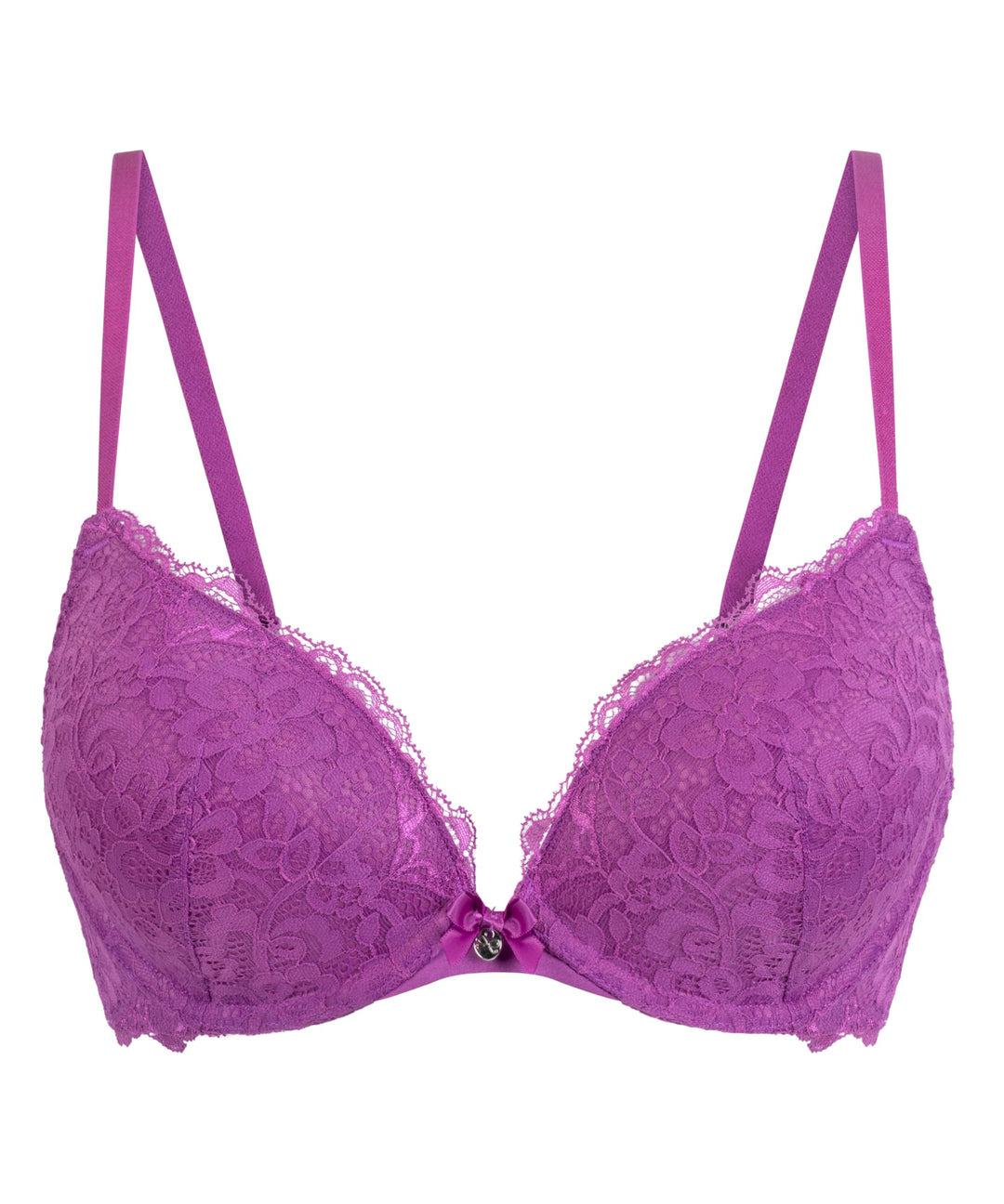 Hunkemöller Vorgeformter Push-up-Bügel-BH Marine 70B Cattleya Orchid, 70B Cattleya Orchid