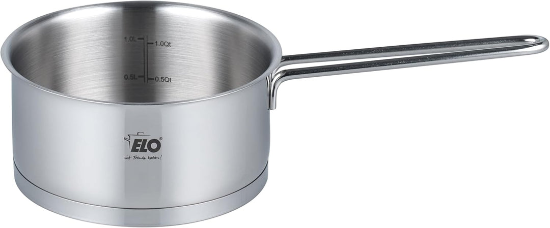 ELO 72596 Topfset Galant 5-tlg, Edelstahl Silber 5 teilig Topfset, 5 teilig Topfset