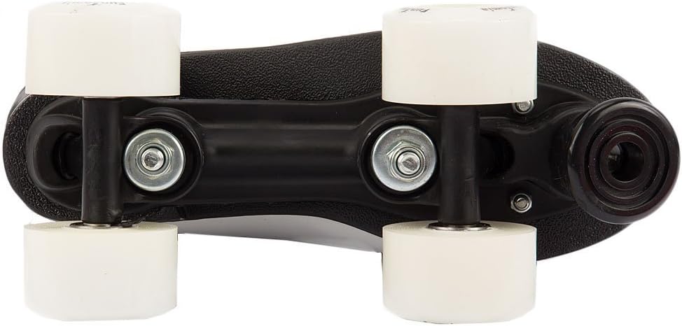 Rollschuhe/Discoroller in Grössen 30-44 - Rollerskates Disco Roller Skate Indoor Outdoor 36 Weiss, 3