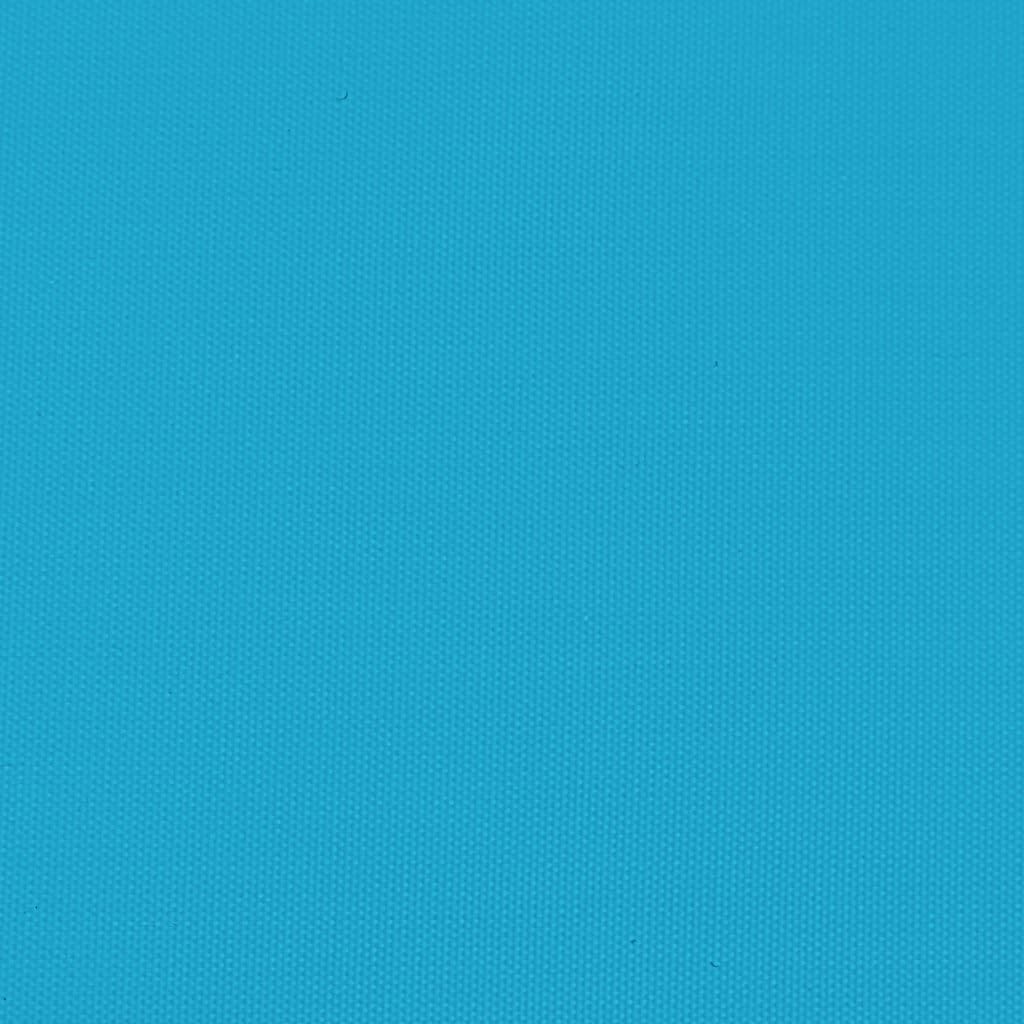 Mangloder Fahrradanhänger Blau aus Oxford-Gewebe und Eisen, Maximalbelastung, robuste Konstruktion,