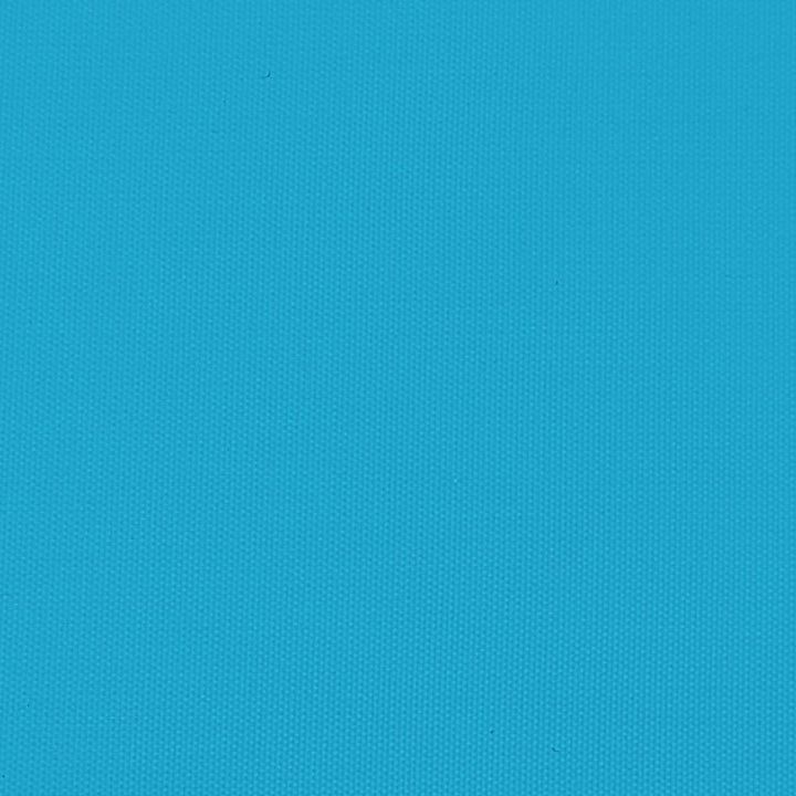 Mangloder Fahrradanhänger Blau aus Oxford-Gewebe und Eisen, Maximalbelastung, robuste Konstruktion,
