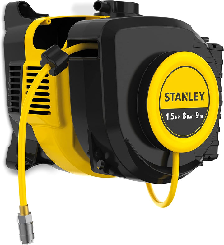 Stanley Luftkompressor SXCMS15WE 8215400ST - Kompressor 8 Bar - 160L/Min Saugleistung - Ölfrei - Luf