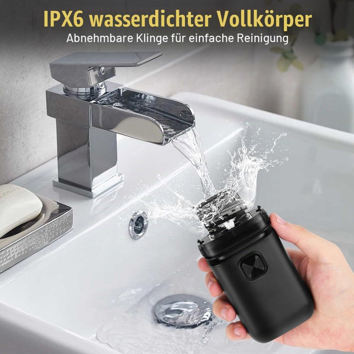 flintronic Rasierer Herren Elektrisch, Wasserdichter Multifunktionaler Elektrischer Rasierer Herren,