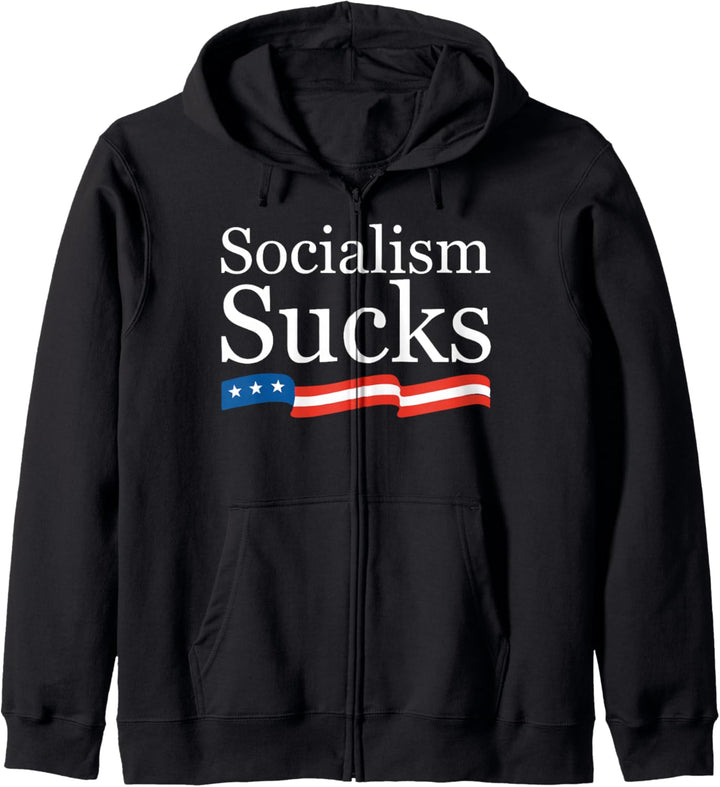 Socialism Sucks Conservative Konservativ Kapuzenjacke