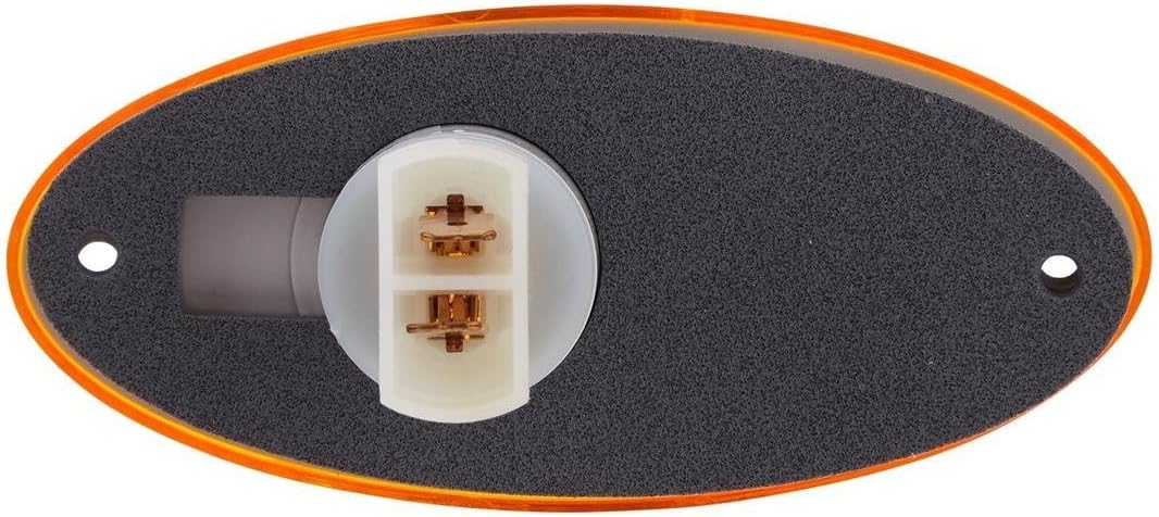 HELLA 2BM 964 295-041 Zusatzblinkleuchte - Halogen - 12V - Einbau/Schraubanschluss - Lichtscheibenfa