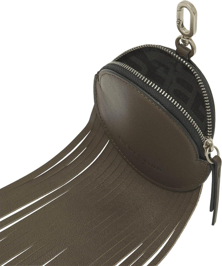 Liebeskind Berlin FRANCIS Pendant Taschenanhänger, Onesize (HxBxT 10.5cm x 11cm x 1.7cm ), nori gree