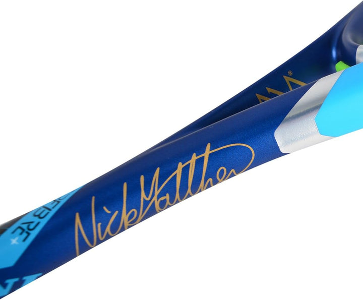 Dunlop 773252 Hyperfibre Plus Evolution Pro Nick Matthew Squashschläger Blau