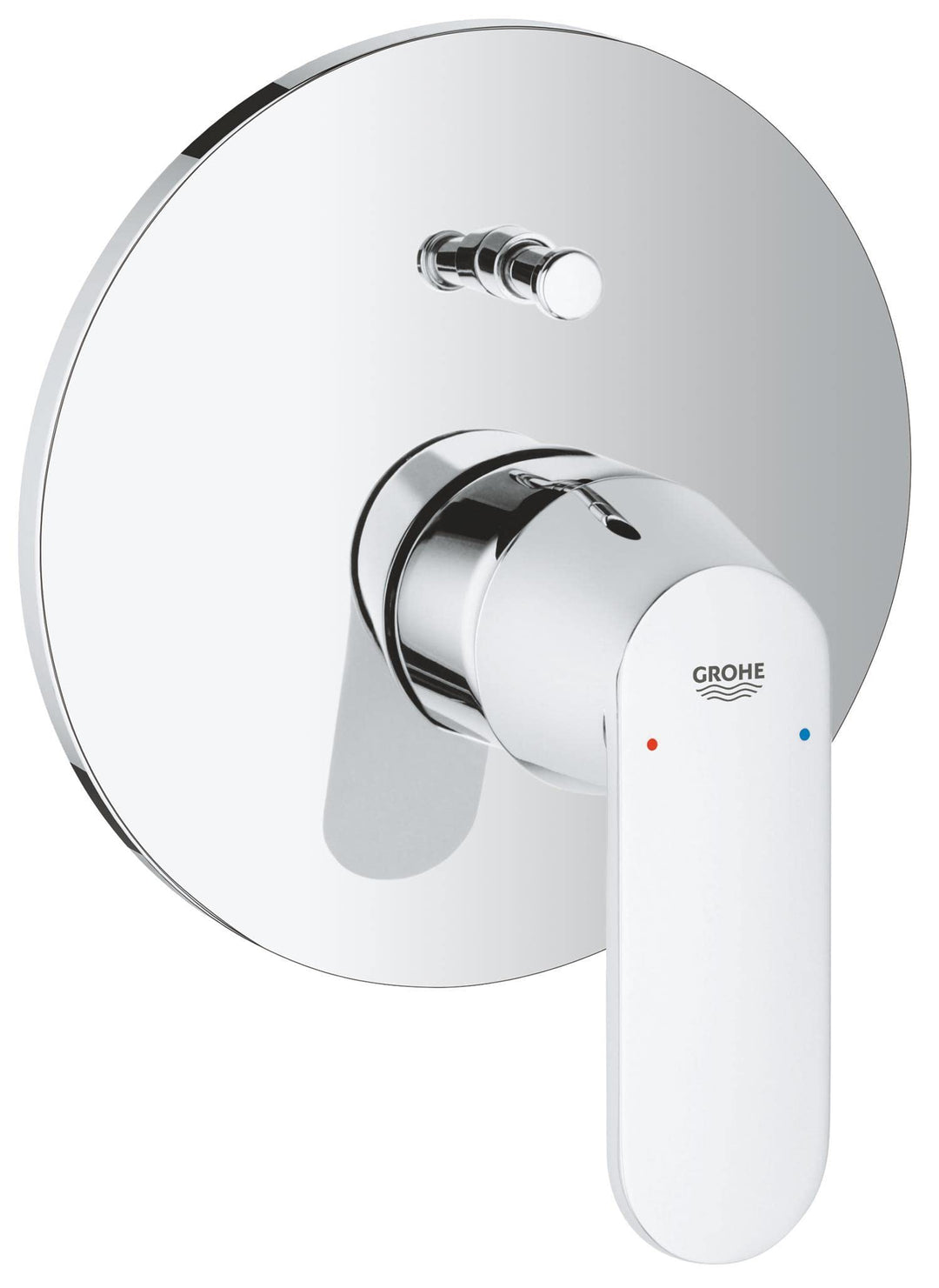 GROHE Eurosmart C Einhand-Wannenbatterie Fertigmontageset 19382000, Chrom Badewannen-/Duscharmatur-V