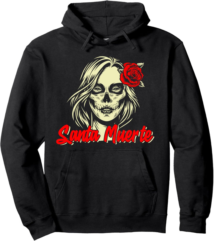 Santa Muerte Mexiko Skelett Totenkopf Tod Mexican Calavera Pullover Hoodie