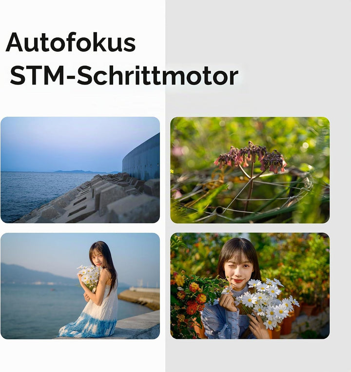 VILTROX AF 50 mm F2 Kameraobjektiv, Vollbild, Autofokus, geringes Gewicht (für Sony FE), Für Sony FE