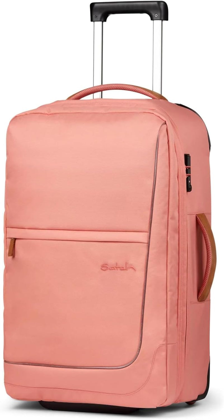 satch Flow M Trolley Koffer Handgepäck 35 l 54x32x23 cm oder Koffer gross 55 l 65x37x29 cm, inkl. Wä