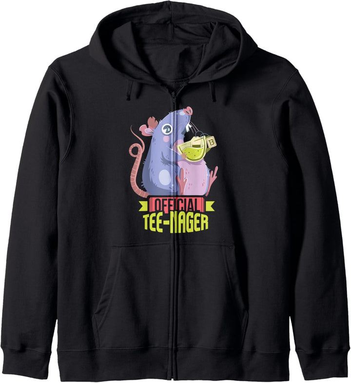 Official Tee-Nager I 13.Geburtstag Wortspiel I Teenager Kapuzenjacke