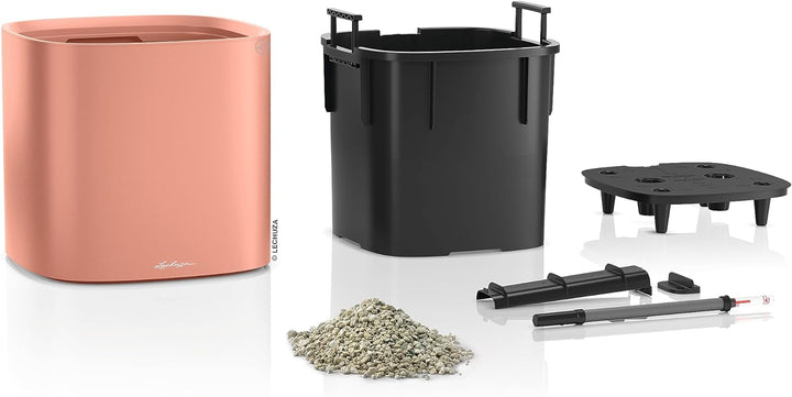 LECHUZA PILA Color Planter korallrot 15908 35x35x33 cm Korallrot, 35x35x33 cm Korallrot