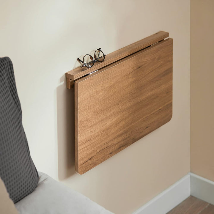 SoBuy Wandklapptisch Faltbarer Esstisch Kompakter Küchentisch Platzsparendes Design Klapptisch für K