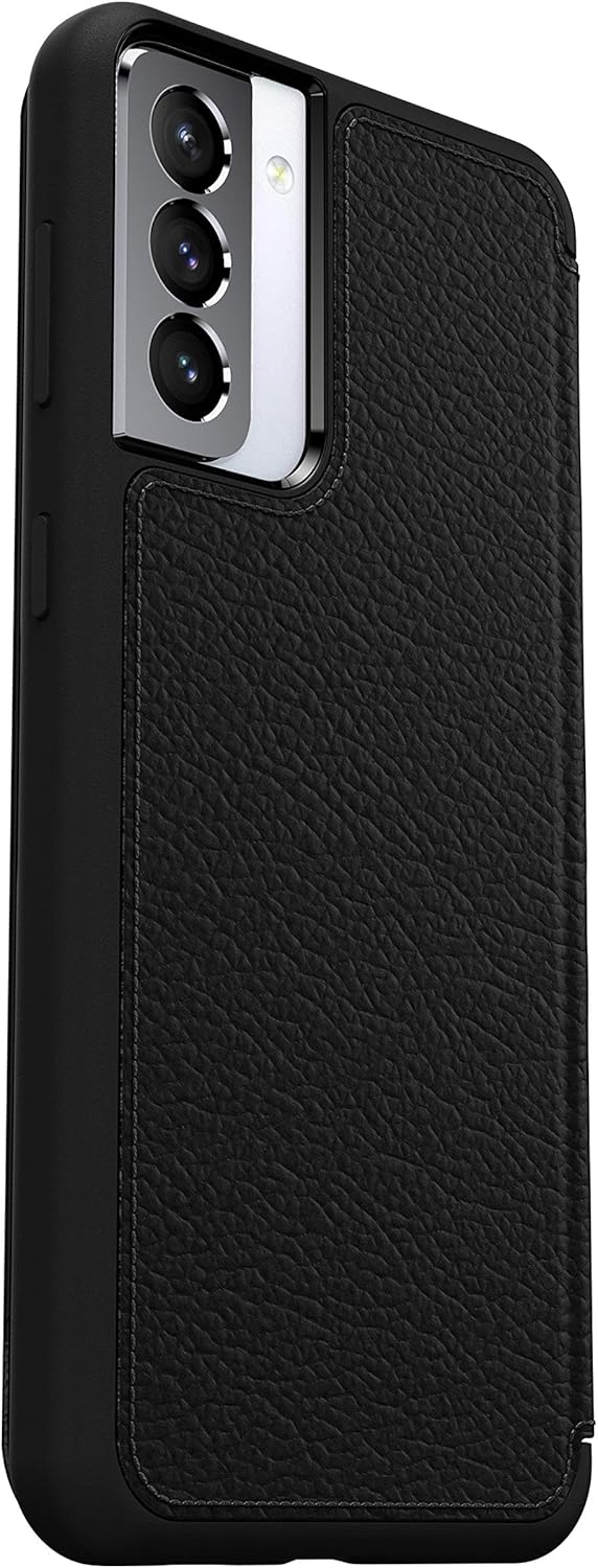 OtterBox Strada Hülle für Samsung Galaxy S21+ 5G, stossfest, sturzsicher,Premium Lederfolio mit zwei
