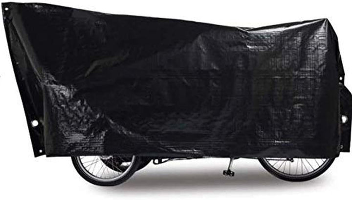 Vk International Unisex – Erwachsene Cargo Bike Vk Fahrradschutzhülle, Schwarz, Einheitsgrösse