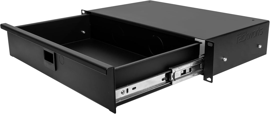 Gator grw-drwsh2 flach 2U 25,4 cm Schublade 2U Rack Space - Shallow, 2U Rack Space - Shallow