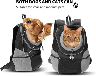 PETCUTE Hunderucksack Rucksack für Haustier Haustiertragetasche Rucksack Haustier Tasche für Hunde A