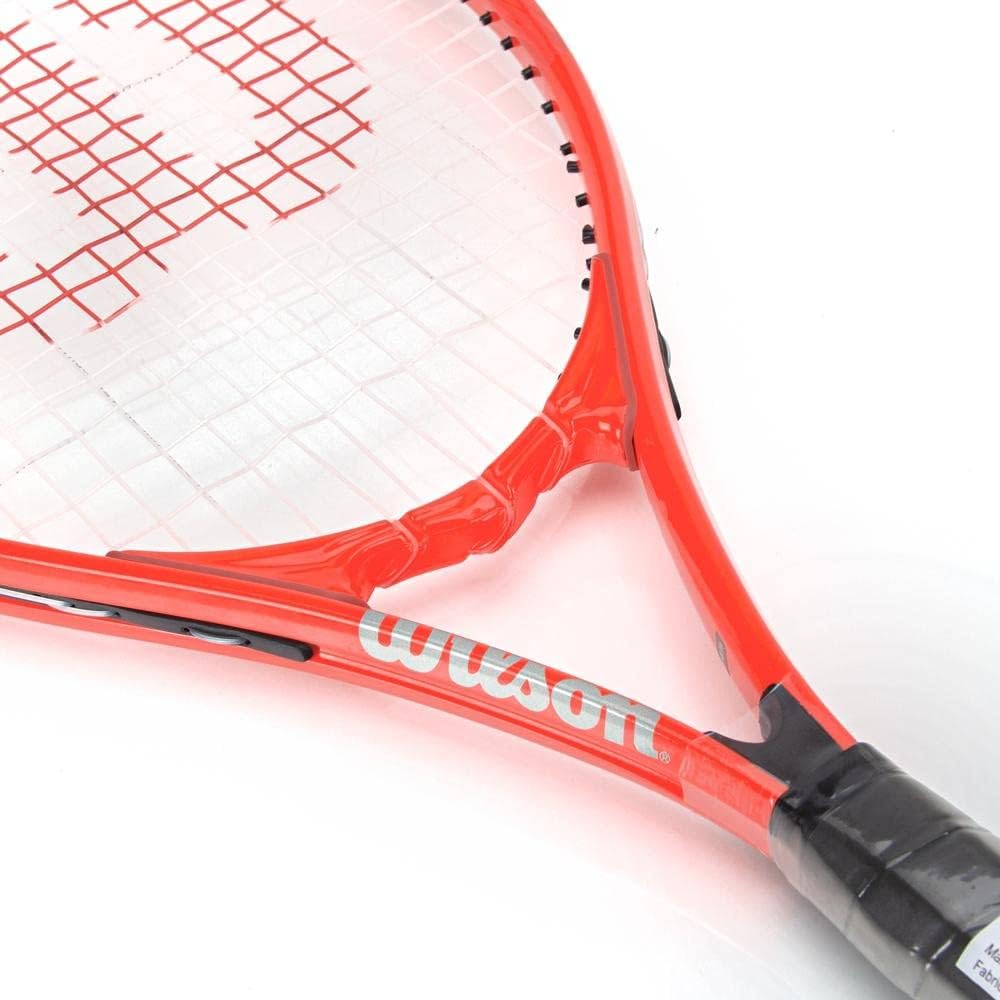 WILSON Tennisschläger für Erwachsene Grip Size 3 - 4 3/8" Pro Staff Precision XL 110 Rot/Ausflug, ei