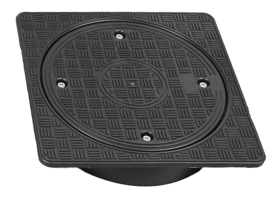 K + M Schachtabdeckung Kanaldeckel DN315/ Ø 315 mm Schachtdeckel mit Rahmen Kontrollschacht