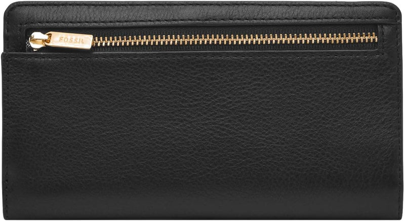 Fossil Geldbörse für Damen – Liza Eco Leder Slim Bifold, SL7891G001 – 17,1 cm L x 2,5 cm B x 9,5 cm