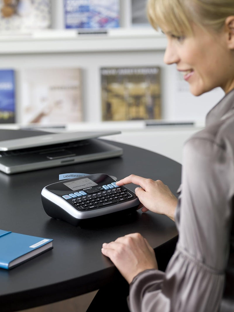 DYMO LabelManager 360D Professionelles Beschriftungsgerät | Etikettiergerät mit QWERTZ Tastatur | Ei